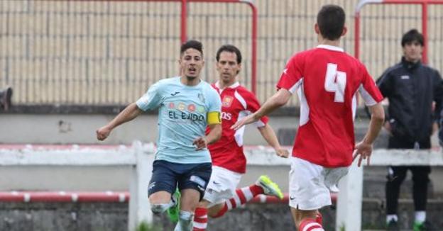 Javilillo, capitán del conjunto celeste, una de las principales bazas ofensivas para el nuevo curso.