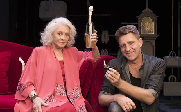 Lola Herrera y Juanjo Artero interpretarán la obra ‘La velocidad del otoño’. /Ideal