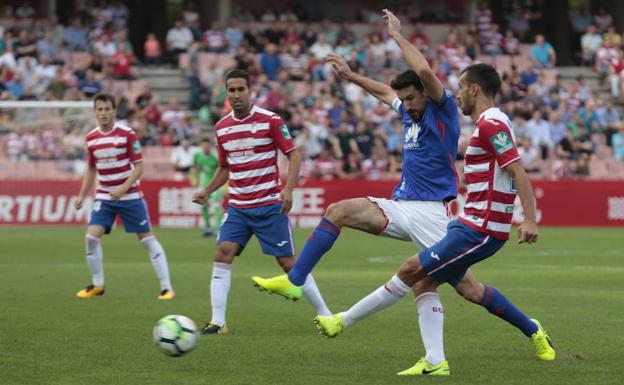 El Granada en un partido anterior./ALFREDO AGUILAR