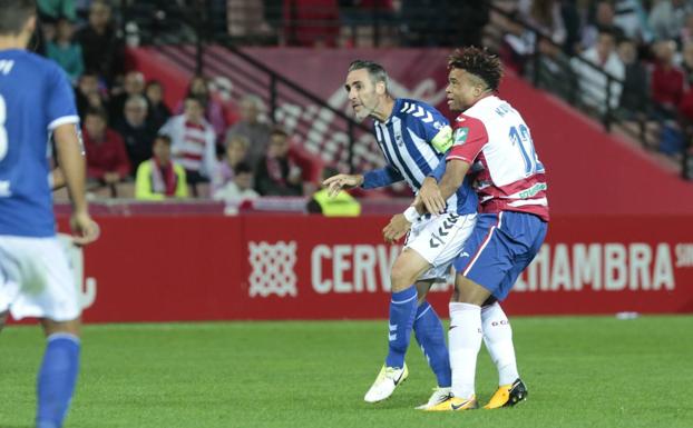 La afición del Granada CF no olvida a Abel Gómez