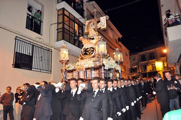 El barrio Alto de Loja se prepara para acoger en sus calles a la Virgen de los Dolores