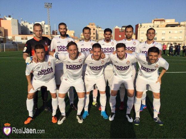 Once inicial que dispuso David Rojas Valenciano ayer en el campo del CDE Melistar.