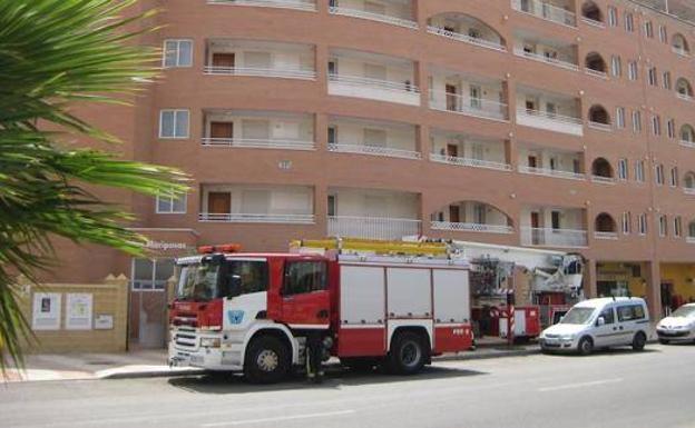 Imagen de archivo de un camión de Bomberos.