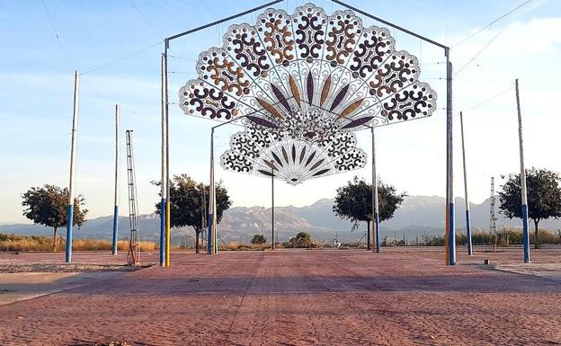 Nuevo firme en el recinto ferial de Úbeda.