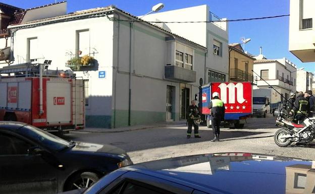 Han intervenido Bomberos y Policía Local./