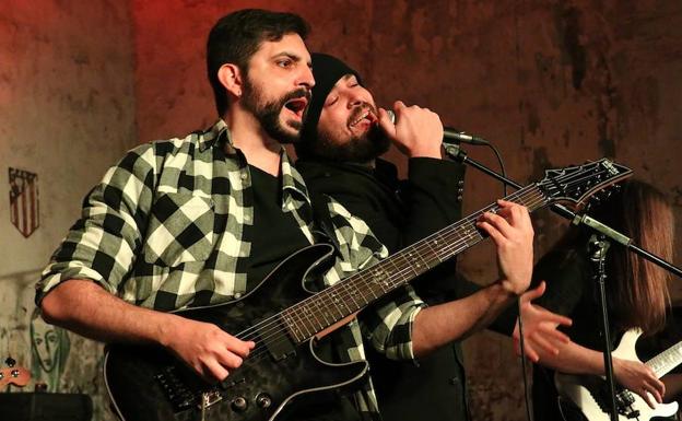 Concierto de Aria Inferno, presentando su nuevo disco./ROMÁN