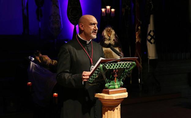 Jesús Manuel Monforte ya pronunció el pregón de Semana Santa./ROMÁN