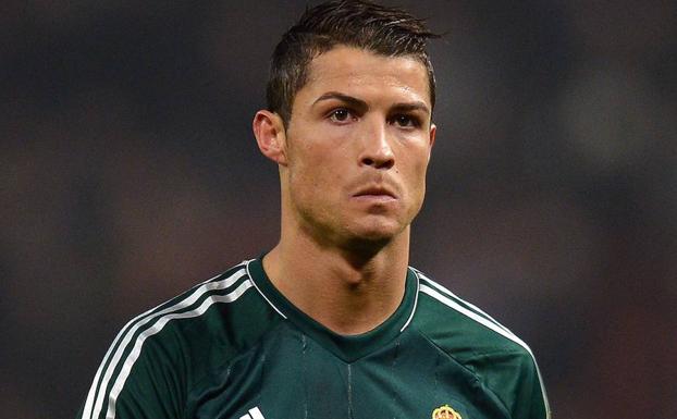 Cristiano Ronaldo, en un partido con el Real Madrid.