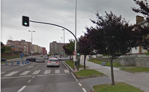 Calle donde sucedieron los hechos./