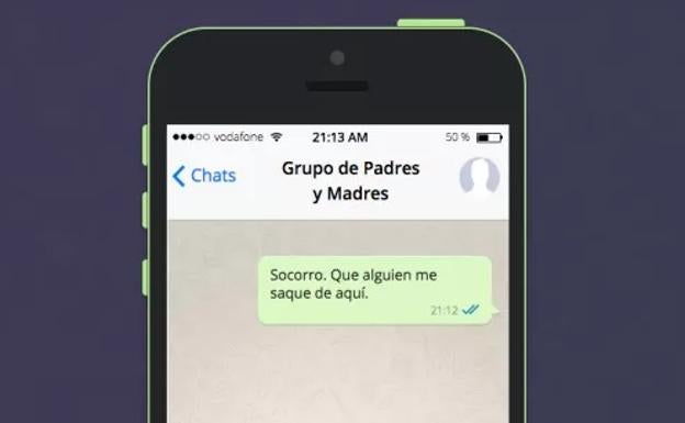 Esto pasa en los temidos grupos de Whatsapp de padres del colegio