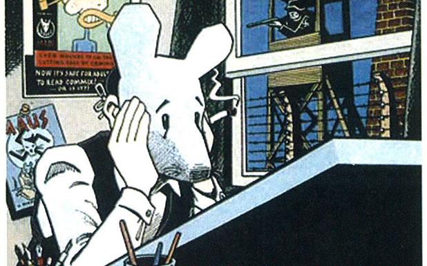 'Autorretrato', obra del artista estadounidense Art Spiegelman. /