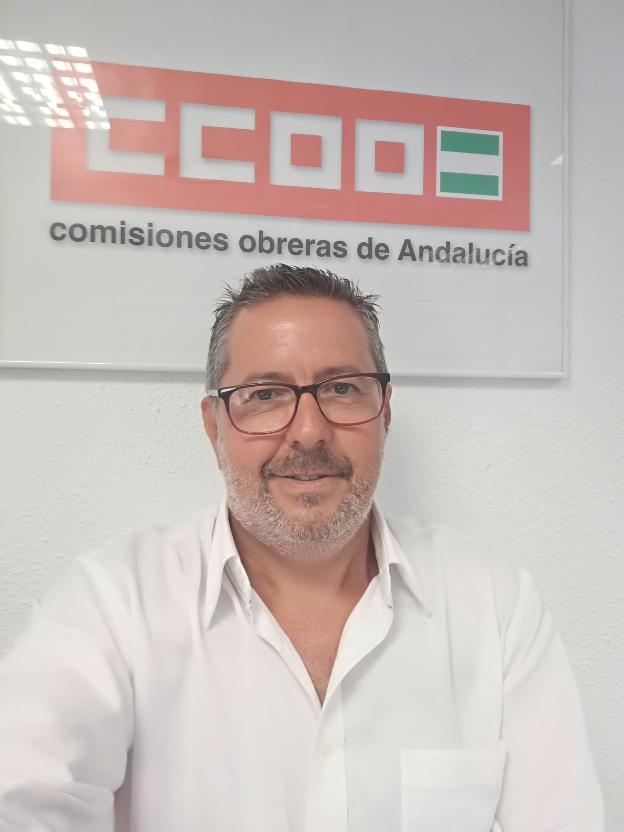 Antonio Valdivieso, secretario general de CC OO en Almería./IDEAL