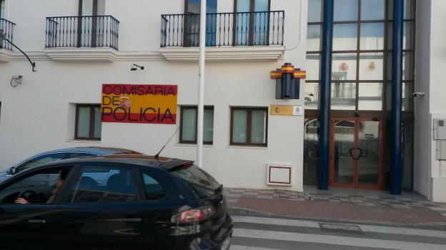 Imagen de la comisaría de Estepona, donde se ha llevado a cabo la investigación./IDEAL