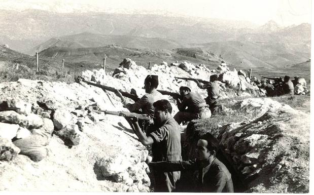 Trincheras del frente de Granada en la Guerra Civil /Torres Molina/Archivo de Ideal