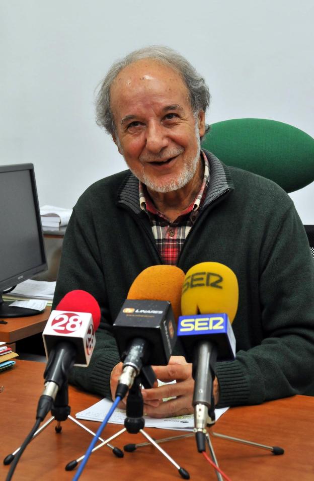 Felipe Serrano desglosó los datos de 2017. :: enrique/
