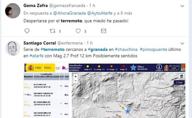 «¡Qué miedo he pasado!»: los 13 terremotos de Granada dan la vuelta a España