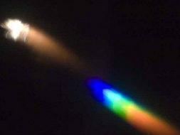 Primeras imágenes de la reentrada destructiva controlada del 'Julio Verne'. /Agencia Espacial Europea/