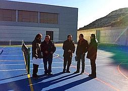 Diputación y Ayuntamiento de Galera (Granada) invierten 75.000 euros en renovar el polideportivo del pueblo