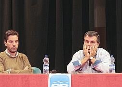 Ignacio Fernández, a la derecha, el pasado jueves. / A. AGUILAR/