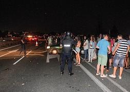 La Policía Nacional clausura la fiesta: ALFREDO AGUILAR/
