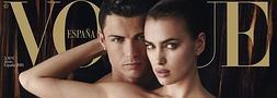 Bombazo: Cristiano Ronaldo e Irina Shayk se desnudan para la revista Vogue