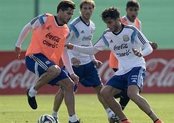 Fernando Gago: “Por suerte la lesión ya pasó”