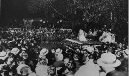 Festival de Cante de 1922, en la Alhambra. / IDEAL/