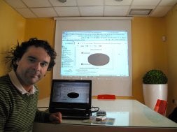 El ingeniero informático granadino Antonio Rico, responsable de 'Net Propierty'. / A. M./