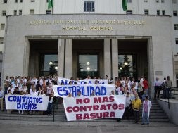 Los sindicatos denuncian a la Administración sanitaria por el escaso esfuerzo que realiza para fidelizar a los médicos de familia con contratos poco seductores. /IDEAL/