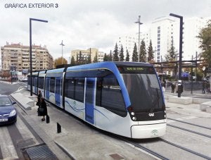 Este será el aspecto del metro de Granada. :: GONZÁLEZ MOLERO/
