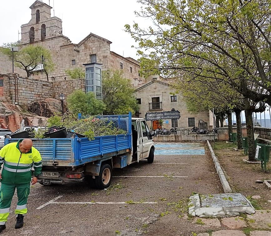 El Ayuntamiento de Andújar y la empresa RESURJA recogen 167 toneladas de residuos durante la Romería de la Virgen de la Cabeza