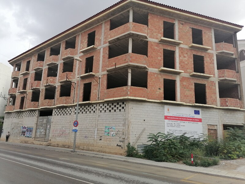 El edificio es ilegal y se encuentra en mal estado, según los servicios tecnicos municipales/JOSÉ UTRERA