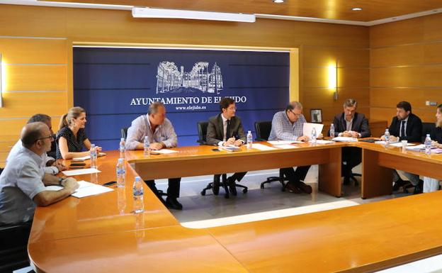 Junta de Gobierno celebrada esta semana en el Ayuntamiento de El Ejido.