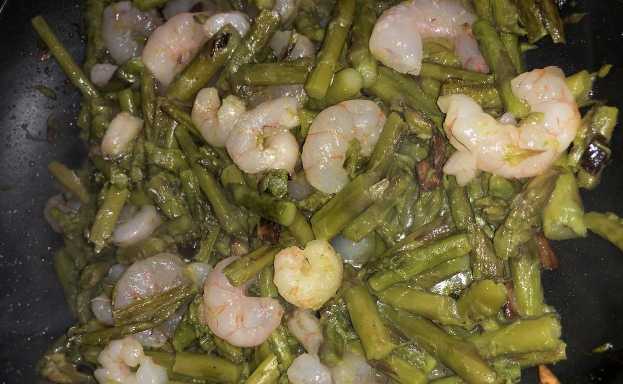 recetas con espárragos para niños