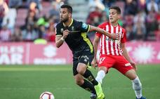 Fede Vico, ante el Almería./