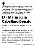 María Julia Caballero Bonald