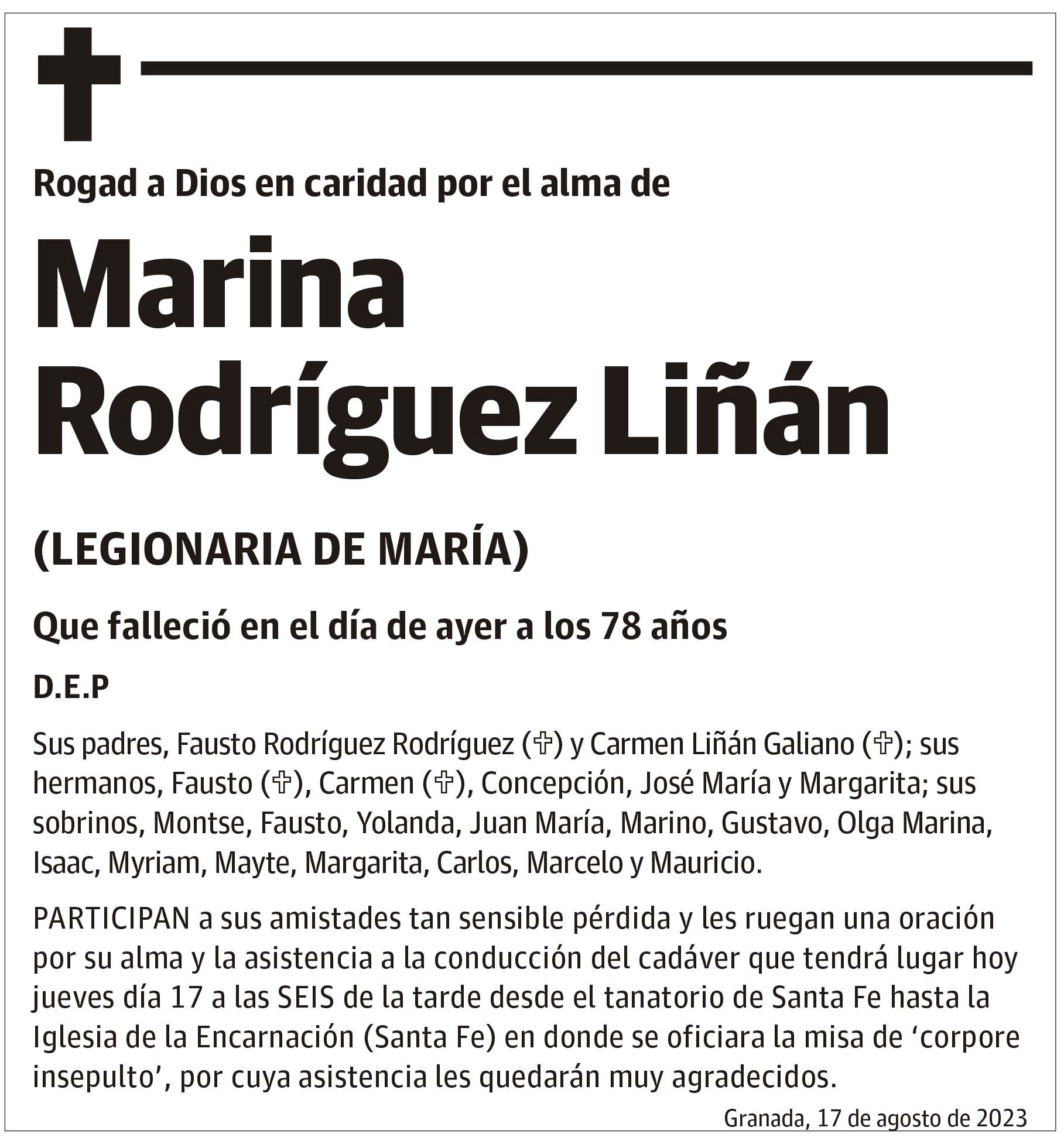 Marina  Rodríguez Liñán