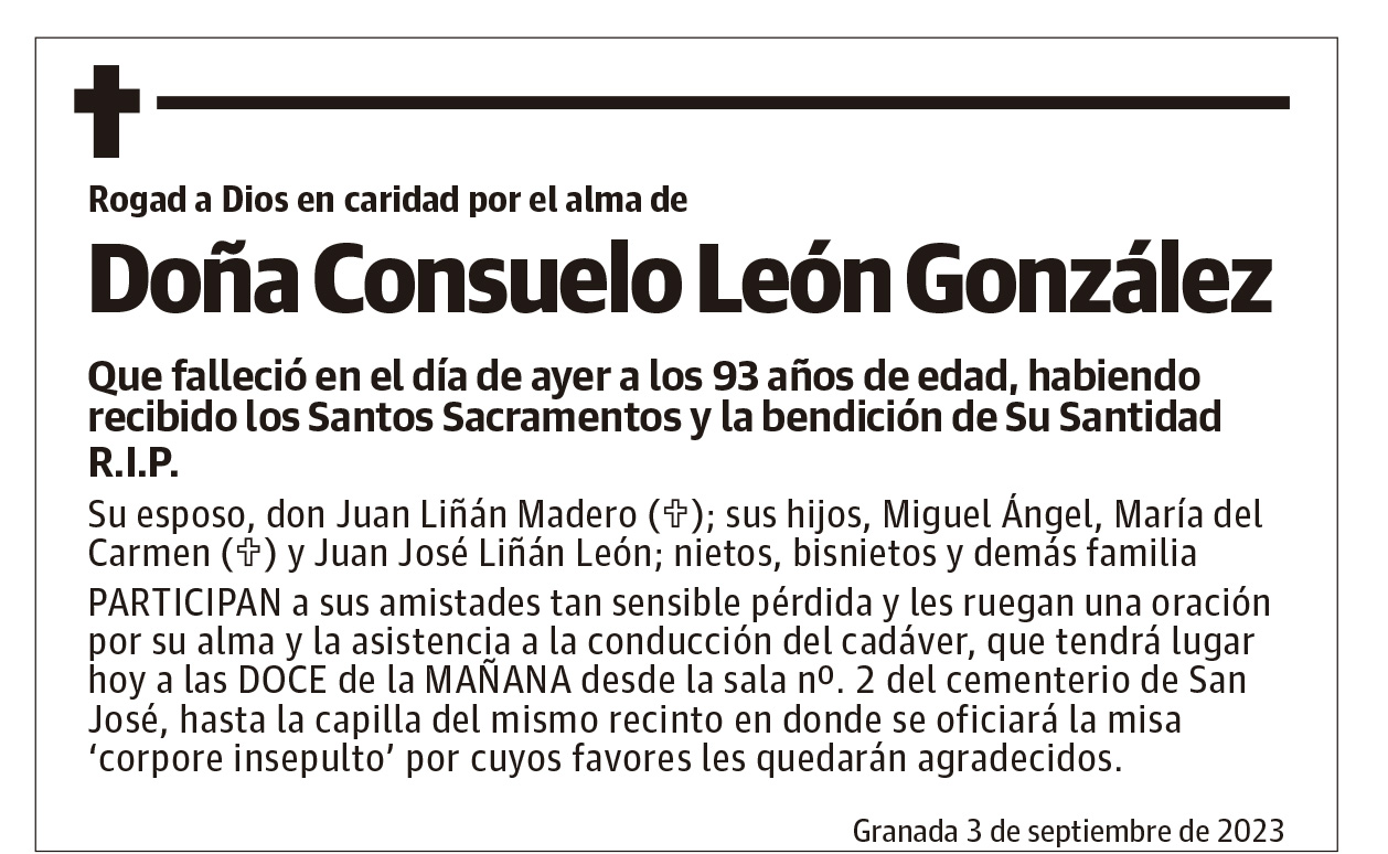Doña Consuelo León González