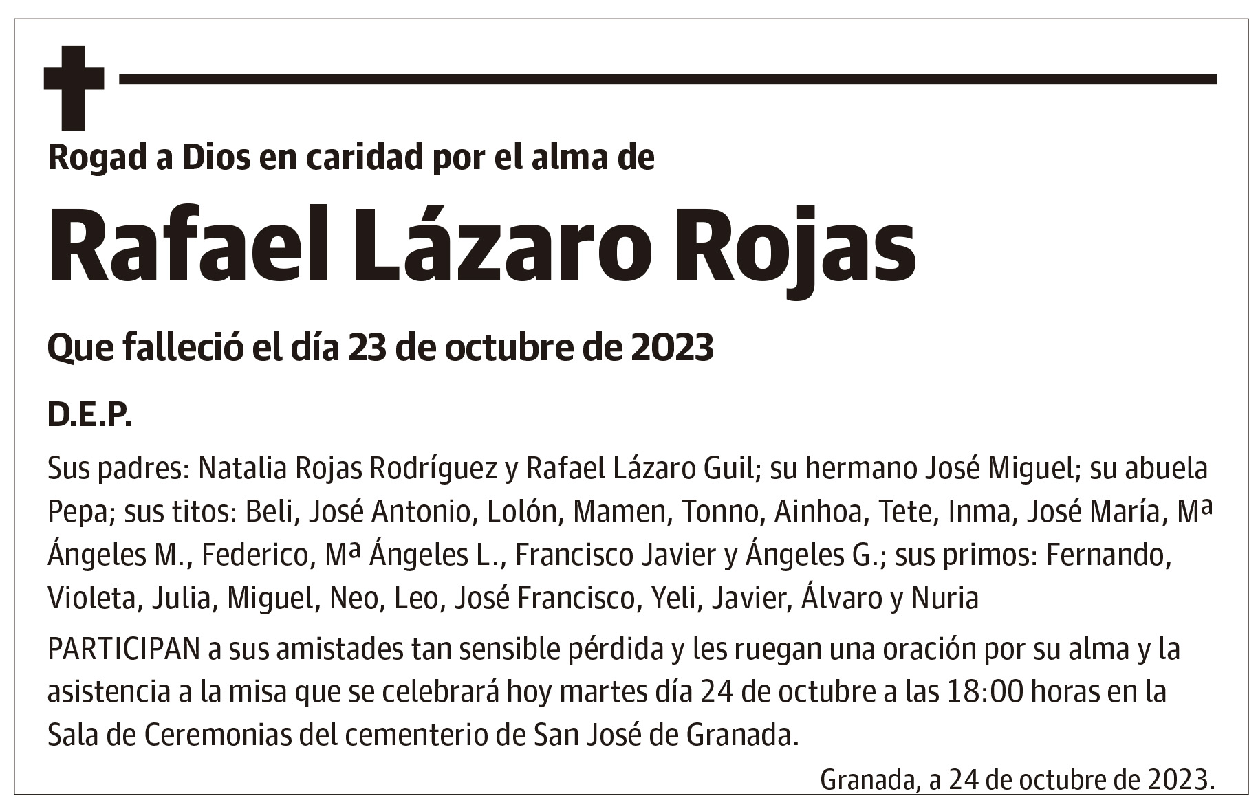 Rafael Lázaro Rojas