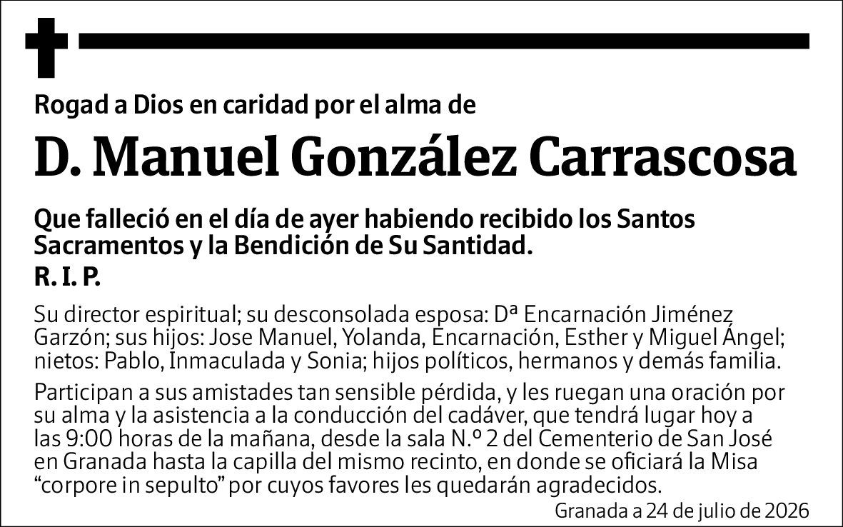 Manuel González Carrascosa