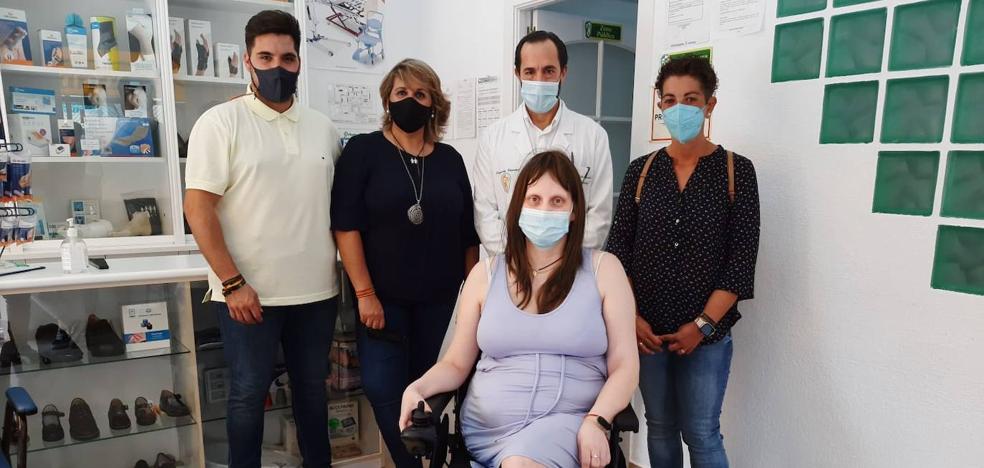 La solidaridad linarense hace posible que Rocío disponga ya de su silla motorizada - Vimarsana News